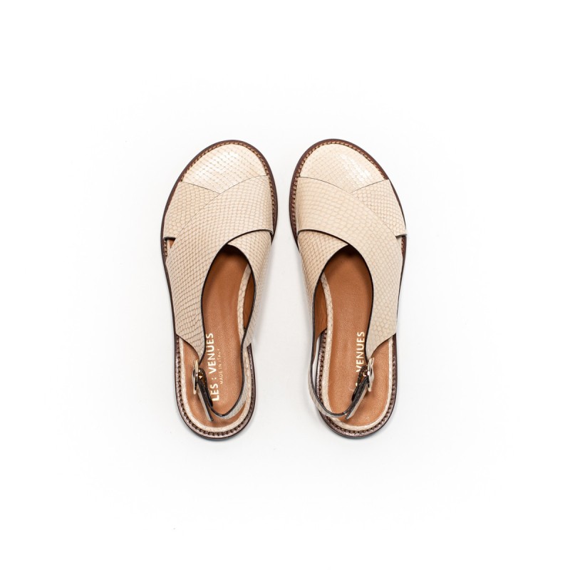 LES VENUES 9800IMP Lizard Ecru