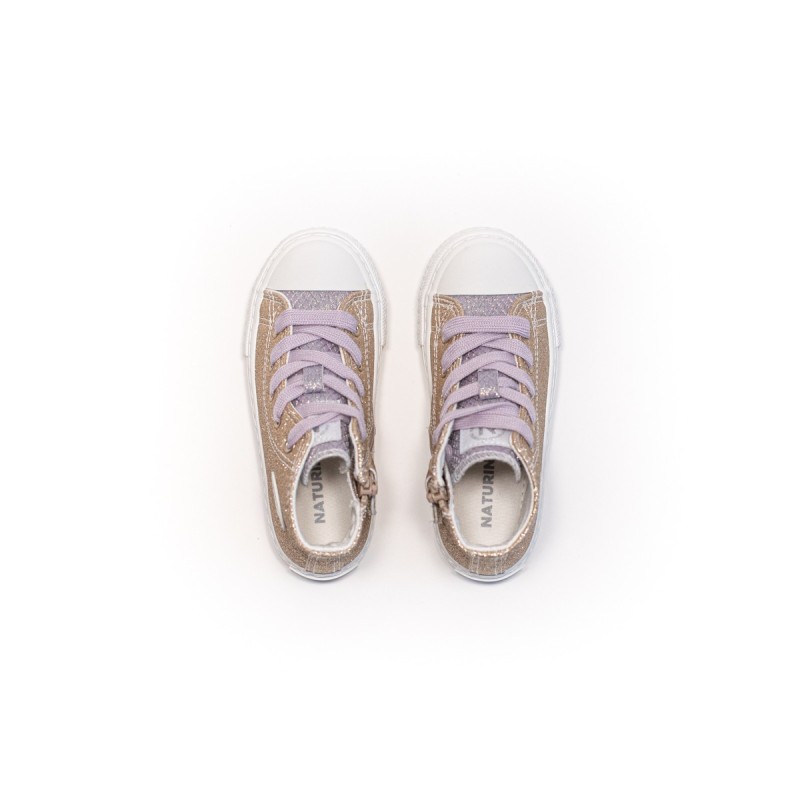 NATURINO Ylfas Glitter Platinum-Lilac