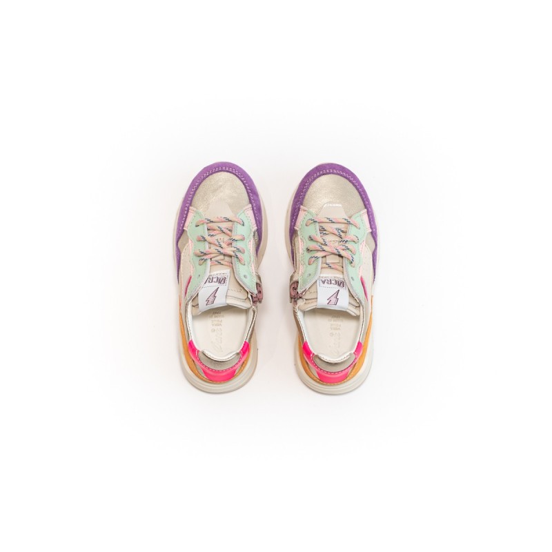 OCRA D365 Suède Marty Violet Polaris