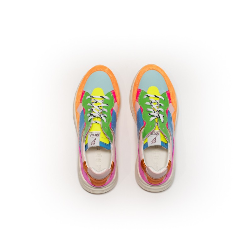 OCRA D365 Suède Fluo Arancio Sky