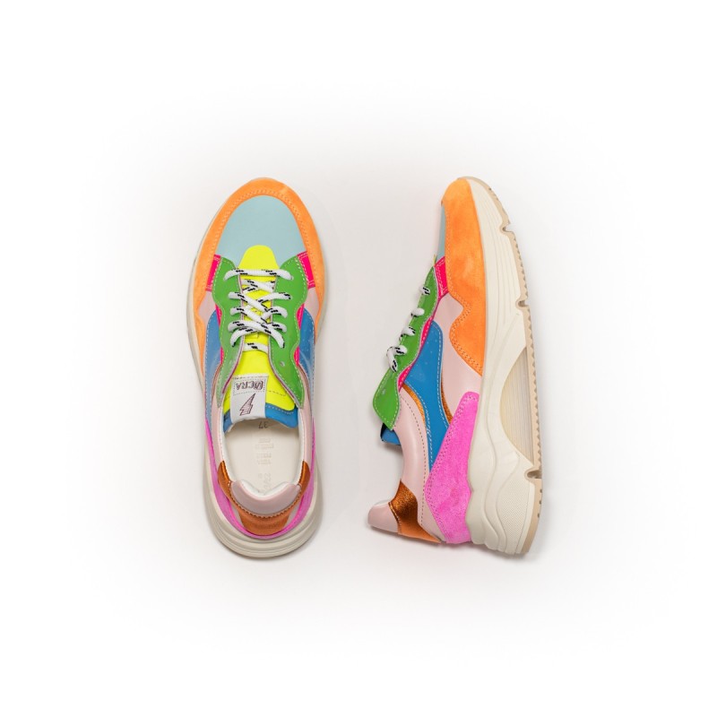 OCRA D365 Suède Fluo Arancio Sky