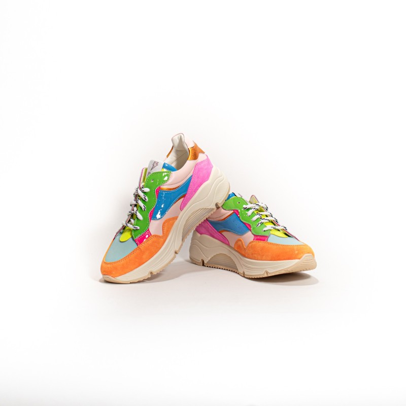 OCRA D365 Suède Fluo Arancio Sky