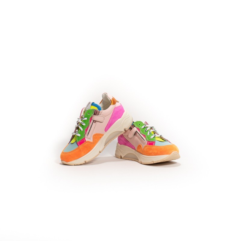 OCRA D365 Suède Fluo Arancio Sky