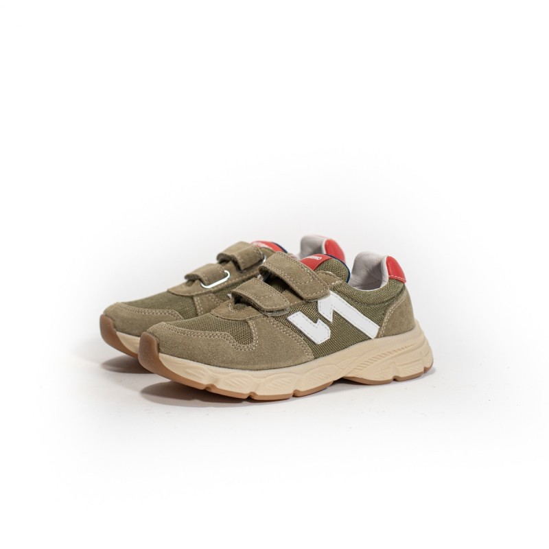 NATURINO Mizole VL Suède/Net Stone Ginger