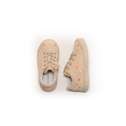 NATURINO EINDHOVEN Zip Suède Heart Vanilla