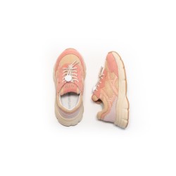 NATURINO Yambe Suède/Net Sunset Vanilla Peach Cipria