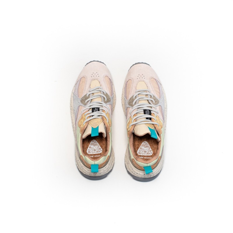 FLOWER MOUNTAIN Wave Woman Pale Pink-Lilac-LightGreen