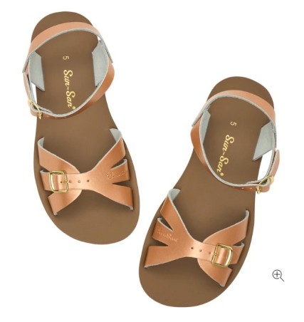 SALT WATER Sandale Boardwalk Rose Gold