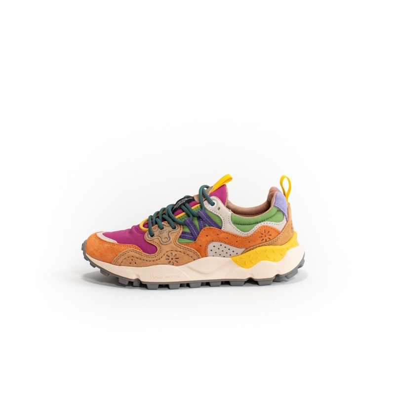 FLOWER MOUNTAIN Yamano 3 Woman Orange-Fuchsia