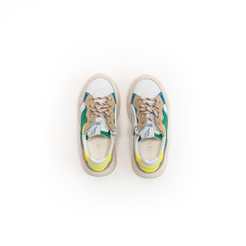 OCRA D365 Suède Velour Yogurt Pepper Bianco