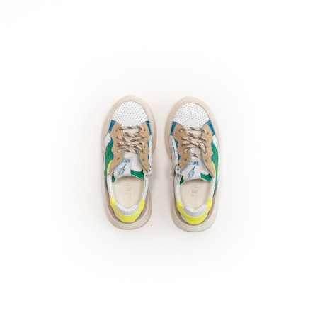 OCRA D365 Suède Velour Yogurt Pepper Bianco