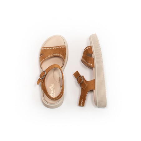 BEBERLIS Sandale 25124-B London Camel