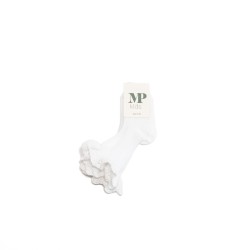 MP DENMARK Lisa Socks-Lace 1/White