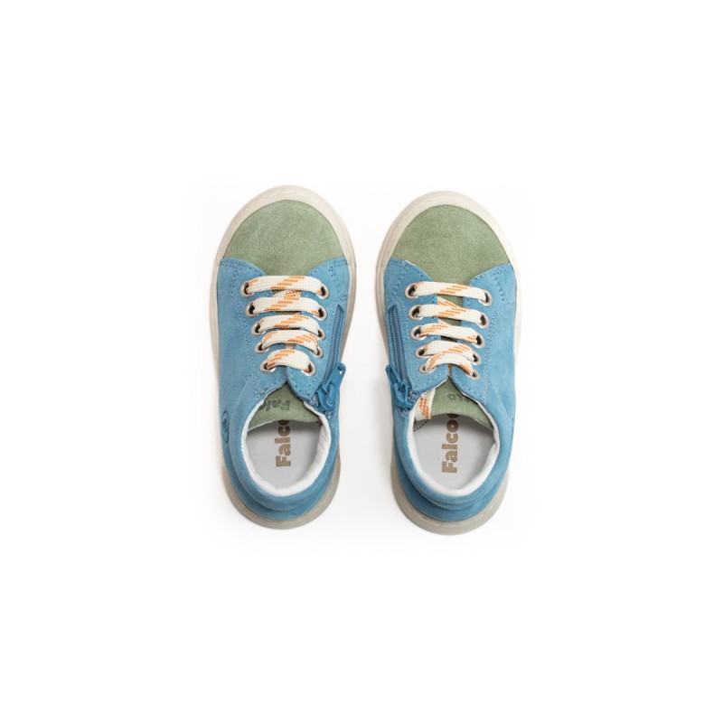 FALCOTTO Snopes Zip Suède Leaf-Mare