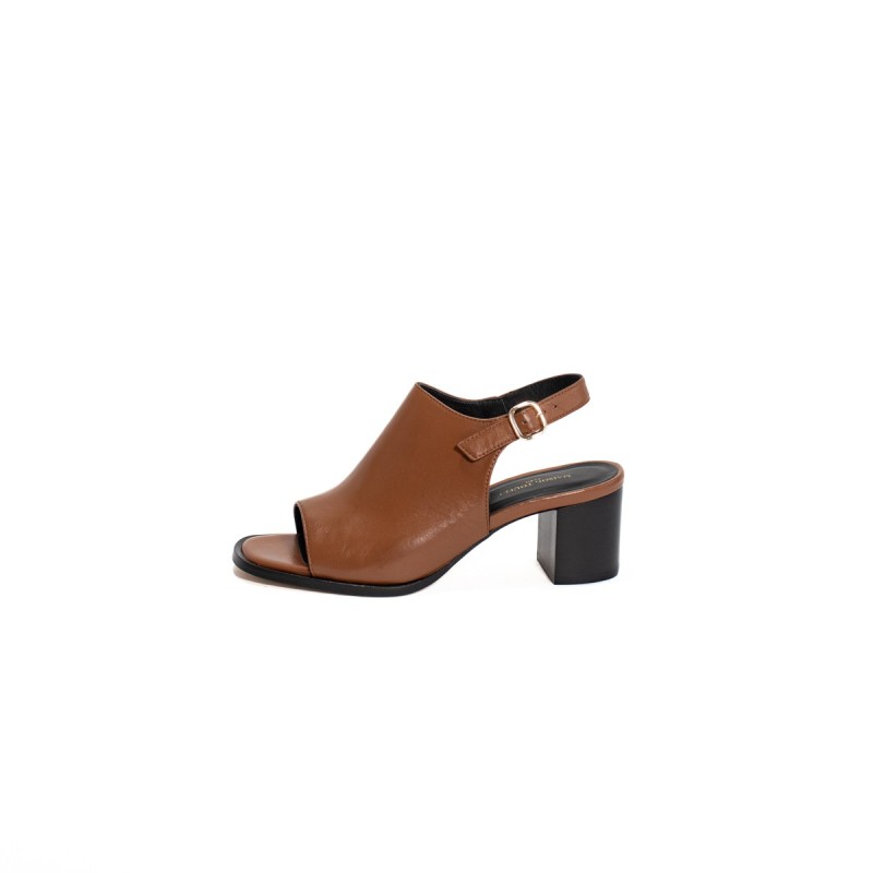 MAISON TOUFET Angèle Cuir Lisse Cognac