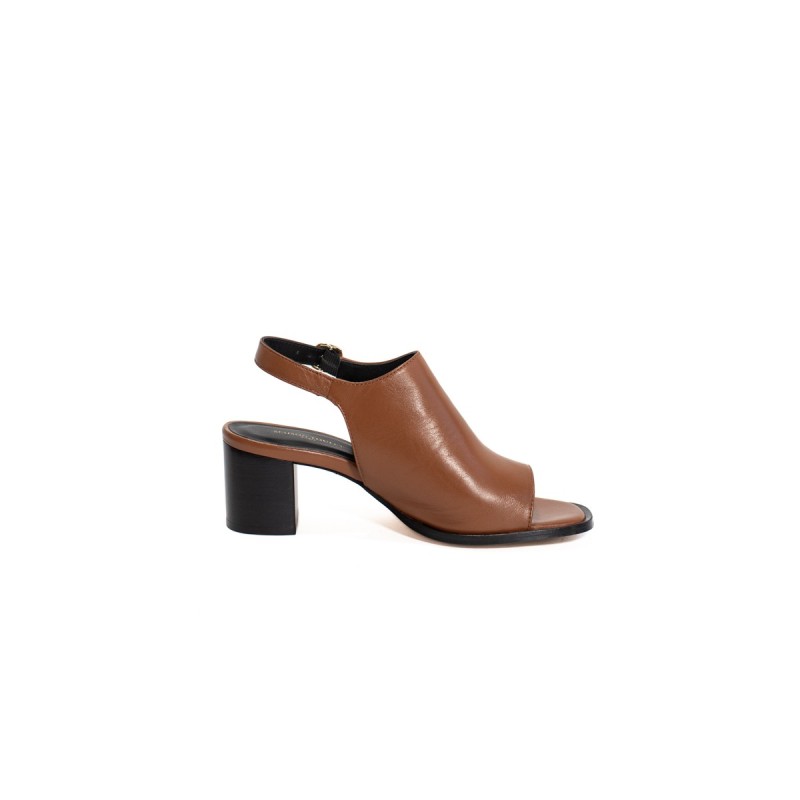 MAISON TOUFET Angèle Cuir Lisse Cognac