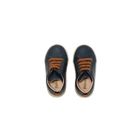 Falcotto Adam Nappa Navy-Cognac