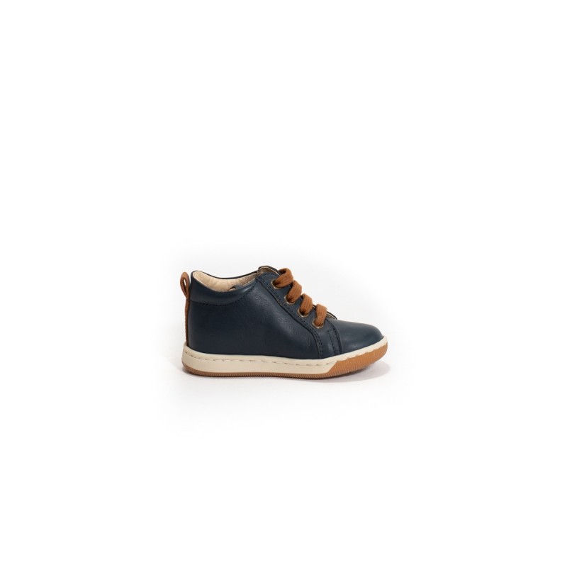 Falcotto Adam Nappa Navy-Cognac
