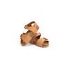 PLAKTON Sandale Pixel Nobuck Cuoio