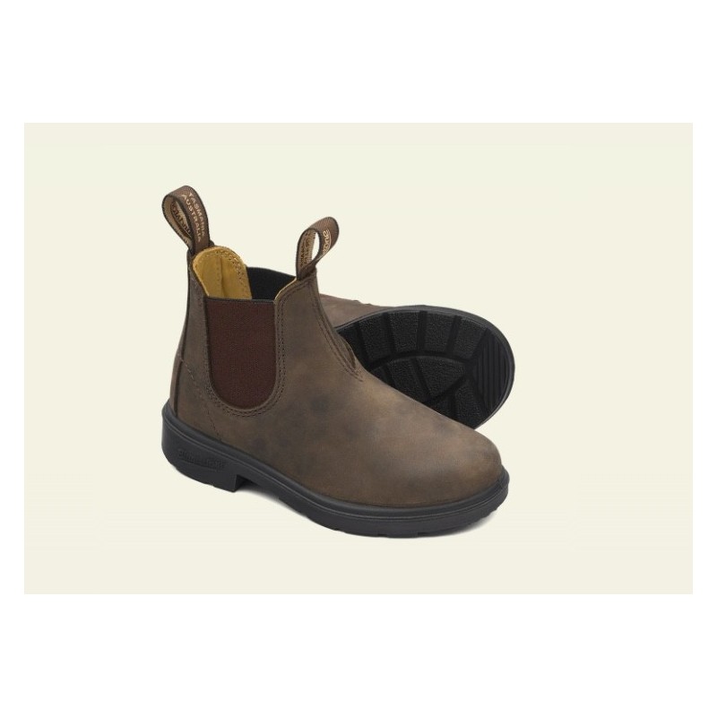 BLUNDSTONE Chelseaboots 565 Youth Rustic Brown Horse