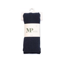 MP DENMARK Bas Collant Wool Rib Tights 807 Navy