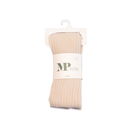 MP DENMARK Bas Collant Wool Rib Tights 4109 Ecru