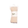 MP DENMARK Bas Collant Wool Rib Tights 4109 Ecru