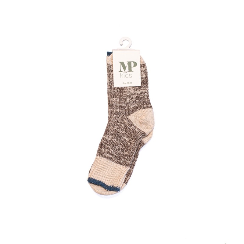 MP DENMARK Chaussette Ully Long 76 Brown Sienna