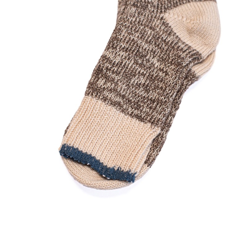 MP DENMARK Chaussette Ully Long 76 Brown Sienna