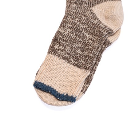 MP DENMARK Chaussette Ully Long 76 Brown Sienna