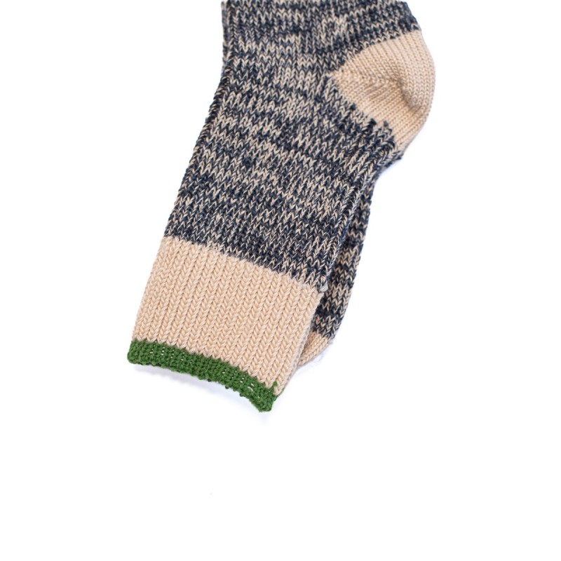 MP DENMARK Chaussette Ully Long 498 Dark Denim Melange