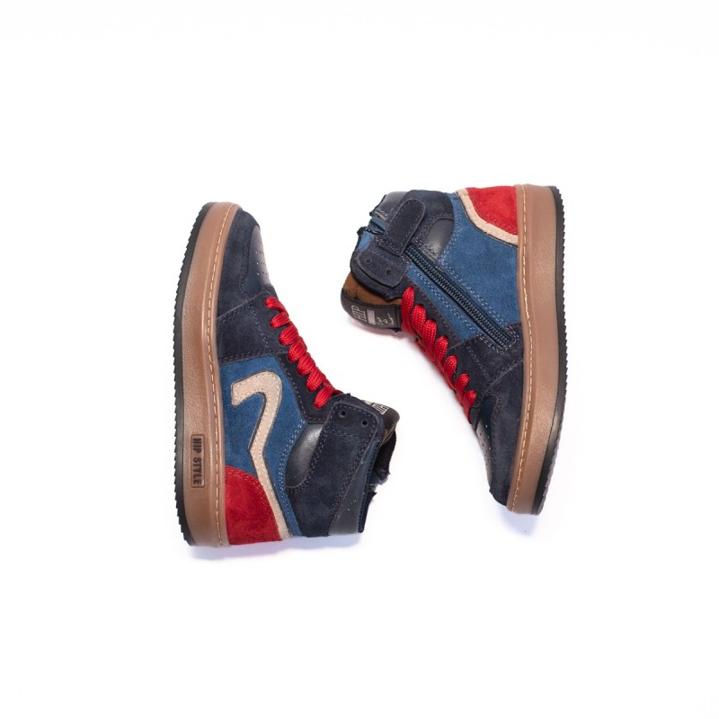 HIP Baskets H1765 Dk Blue-Combi