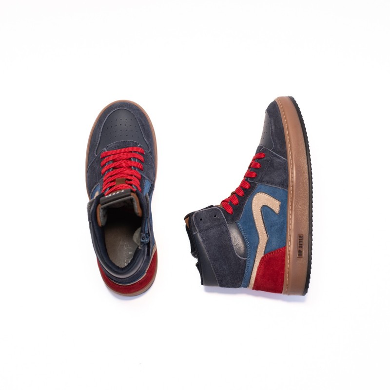 HIP Baskets H1765 Dk Blue-Combi