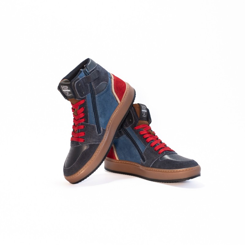 HIP Baskets H1765 Dk Blue-Combi