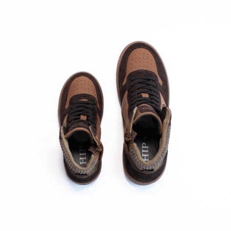 HIP Basket H1803 Dk Brown-Combi