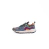 FLOWER MOUNTAIN Basket Yamano 3 Dust Cloud Grey Bordeaux