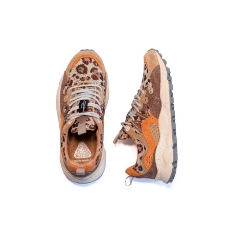 FLOWER MOUNTAIN Basket Yamano 3 Light Orange Brown