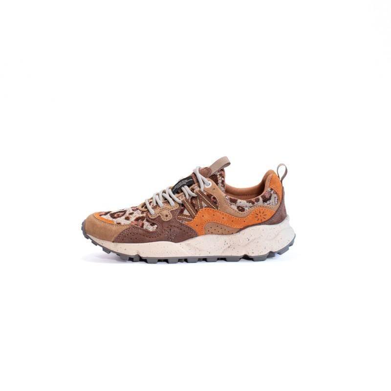 FLOWER MOUNTAIN Basket Yamano 3 Light Orange Brown