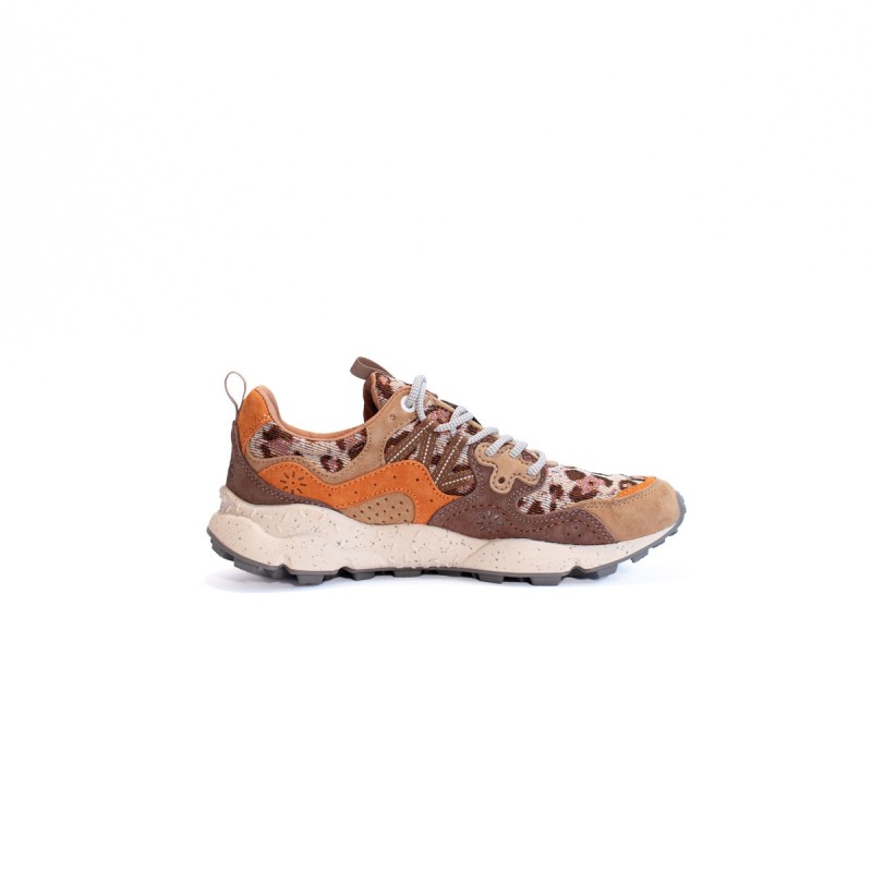 FLOWER MOUNTAIN Basket Yamano 3 Light Orange Brown