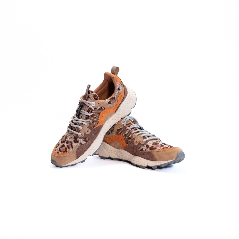 FLOWER MOUNTAIN Basket Yamano 3 Light Orange Brown
