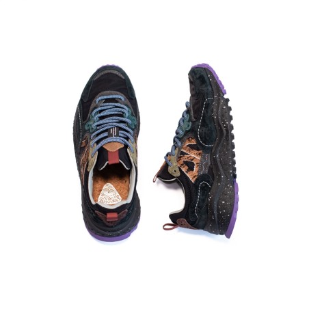 FLOWER MOUNTAIN Basket Solin Clack Dark Grey Green