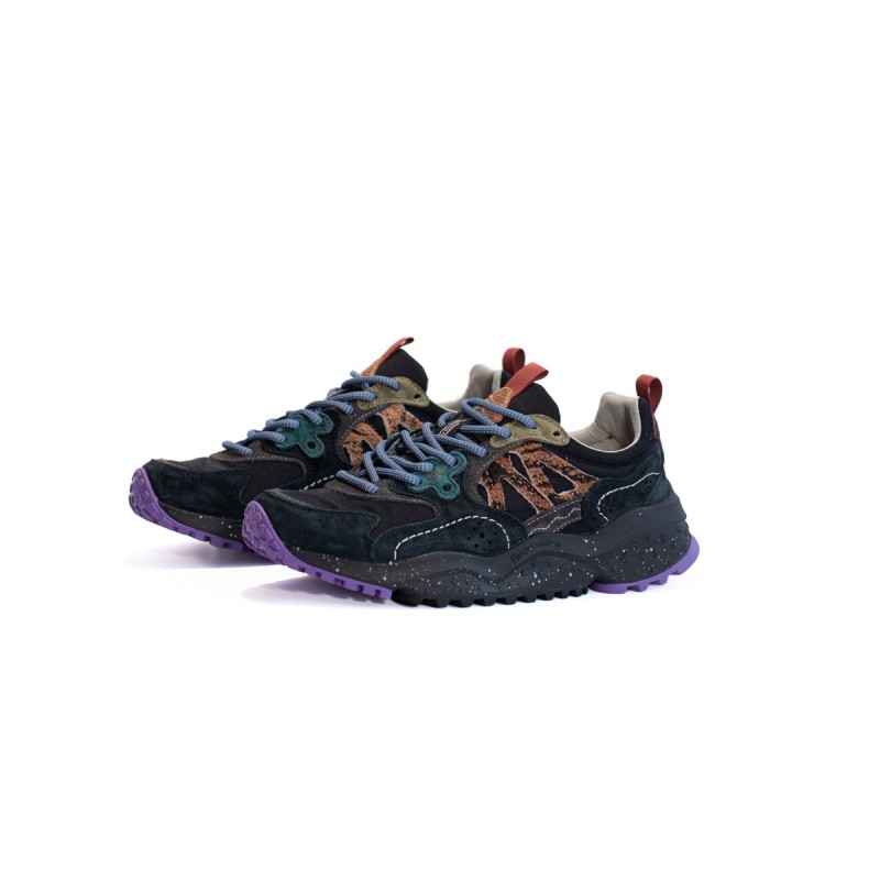 FLOWER MOUNTAIN Basket Solin Clack Dark Grey Green