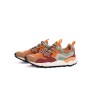 FLOWER MOUNTAIN Basket Yamano 3 Cognac Cuoio Green