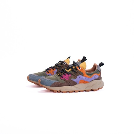 FLOWER MOUNTAIN Basket Yamano 3 Kaki Multi