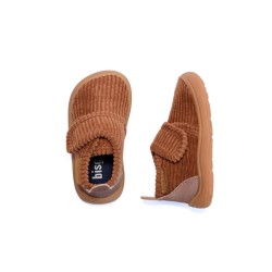 BISGAARD Chaussons Barefoot Basic Chocolate