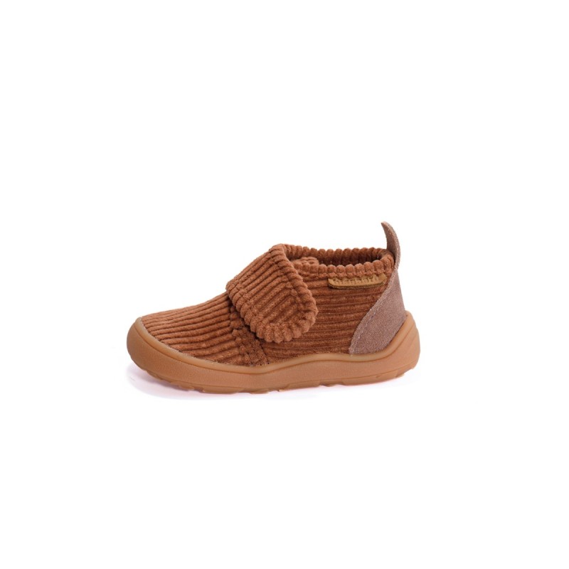 BISGAARD Chaussons Barefoot Basic Chocolate