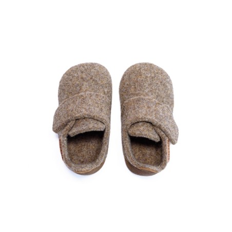 BISGAARD Chaussons Baby Wool Camel
