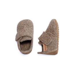 BISGAARD Chaussons Baby Wool Camel