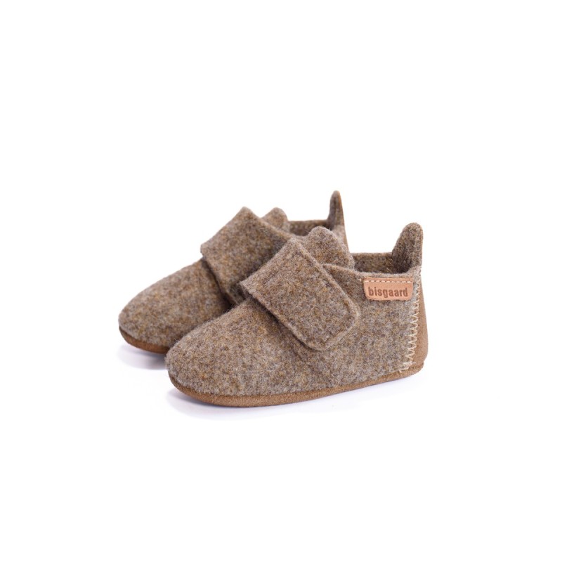 BISGAARD Chaussons Baby Wool Camel