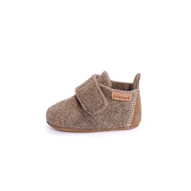 BISGAARD Chaussons Baby Wool Camel